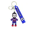 Chaveiro da Copa do Mundo Atacado de Fábrica Material de Cola de Gotejamento PVC Chaveiro de Futebol DIY Periférico Cabide de Chave de Celebridade