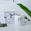 Amazon se especializa en Tazas Cerámicas Nórdicas con Patrones de Mármol y Cucharas, Vasos de Agua, Tazas de Café y Cajas de Regalo que se Pueden Personalizar