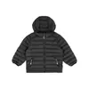 Chamarra de plumas para niños Nuo Mi Wanzi 2026 nuevo estilo de invierno 95% plumón de pato blanco ligera con capucha abrigo cálido resistente al agua