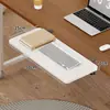 Tablero de Extensión para Escritorio Plegable Gadget para Escritorio de Oficina Expansión Lateral Alargamiento Ensanchamiento Brazo de Soporte Bandeja para Teclado