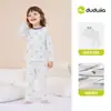 100% AlgodónConjunto de Ropa Interior Infantil Dudu Atuendo de Otoño Conjunto de Dos Piezas de Camisa y Pantalones de Otoño para Niños Pijama para Niñas