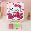 Nuevo pintura de diamantes diamante completo Dios Original animación de dibujos animados diy hecho a mano rompecabezas infantil punto de diamante punto de cruz juguete generación cabello