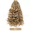 Cabelo de crochê, GoGo Curl de três mechas, perucas de fibra sintética para comércio exterior, cachos africanos, dreadlocks