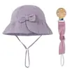 Gorro de Bebé Otoño Estilo Coreano Gorro Baotou Bebé de Pocos Meses Protector Solar de Viaje Protector Solar a Prueba de Viento Gorro Cubeta Gorro de Pescador de Moda