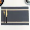 Jogo Americano Impermeável Isolamento Térmico Tapete de Mesa de Jantar High-End Luxo Leve Tapete para Prato Estilo Japonês Decoração de Casa Estilo Ins Fabricante Atacado