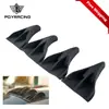 Venda quente transfronteiriça 10 PEÇAS 1 conjunto peças universais de modificação de carro decoração de teto estilo garra de águia barbatana de tubarão cauda