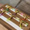 Cobre Puro Incrustado con Diamantes, Juego de Ejes Universales en Forma de Corazón, Accesorio Versátil para Manualidades, Cuentas Espaciadoras para Pulseras DIY, Accesorios para Colgantes de Cuerda Trenzada