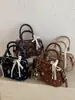 Bolsa de almohada de moda estilo coreano con lunares transfronteriza, nuevo modelo 2026, bolso de mano de gran capacidad para el día a día, bolso de hombro versátil para llevar debajo del brazo
