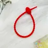 Abraçadeiras de Silicone para Organizar Cabos de Dados, Organizadores de Cabos Reutilizáveis, Tiras de Gerenciamento de Cabos, Tiras de Armazenamento de Cabos de Dados
