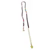 Collar Colorido de Cristal Cadena para Clavícula Vino Multicolor Diseño de Nicho Fresco Elegante Moda Tendencia Ins Simple Fabricante