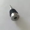 Tapón de Vino de Acero Inoxidable 304 de Cabeza Plana y Seis Hilos, Tapón de Vino Metálico, Tapón de Conservación de Silicona, Certificado de Grado Alimenticio