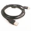 Cabo de dados USB direto da fábrica versão 2.0 USB macho para macho cabo de dados cabo de transmissão de disco rígido 1,5 m