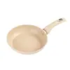 Frigideira Antiaderente Cor Pedra Maifan, Pequena Plana, Antiaderente para Panquecas, Adequada para Fogões de Indução e a Gás, para Fritar Ovos e Bifes