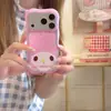 Capa KT Cat My Melody é adequada para iPhone 18 Pro Max, iPhone 17 fofa 16P desenho animado 15P cobertura total
