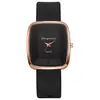 Reloj Simple Cuadrado Escala Cuarzo Unisex Estudiante de Secundaria Reloj Moda Tendencia Silicona Reloj Venta al por Mayor