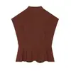 Roupas Femininas Transfronteiriças 2026 Moda Europeia e Americana Versátil Casual Estilo Saia Curta Blusa Plissada para Mulheres K526195