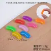 Mini Caramelo Artificial Azúcar Qq Decoración de Postre Hecho a Mano Accesorios Caramelo de Gelatina de Colores Juguetes de Dulces para Casa de Muñecas