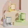 Conjunto Dispensador de Água e Comedouro Automático para Hamster, Tigela Gravitacional de Comida e Água para Pequenos Animais, Garrafa de Água Antivazamento, Design Estável Antiderrapante para Hamster Porquinho-da-Índia Pequenos Animais