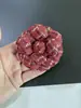 Acessório de Moda de Seda de Alta Qualidade 8cm Flor de Camélia Ultra-Resistente com Broche e Presilha Dupla Utilização