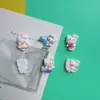 Série Cartoon Gato Kt Cola Creme Grampo de Cabelo Faixa de Cabeça Caixa de Papelaria Ornato Decorativo para Buraco de Sapato Flor Acessórios de Resina Lote