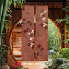 Banner de Pano Pendurado de Bambu em Estilo Chinês Quarto de Casamento Vestido de Noiva Fundo para Fotografia Decoração Sala de Estar Interno e Externo Arranjo Colorido