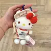 Auténtico Peluche de Dibujos Animados Sanrio Hello Kitty Bolsa Decoración Colgante Llavero Colgante