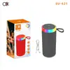Su-621 Modelo Novo Transfronteiriço Uso Doméstico Luz RGB Portátil ao Ar Livre Mini Alto-falante Sem Fio Subwoofer