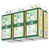 Papel de Seda Colgante de Pulpa de Bambú Natural, Caja Completa de 10 Paquetes, Cuatro Capas, 1000 Hojas/Paquete, Papel de Seda Colgante Color Natural, Al por Mayor en Stock