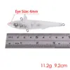 Equipamento de pesca Luya corpo de isca biónica tipo lápis submersível corpo de isca Luya tipo lápis camada de natação completa isca artificial para pesca em mar