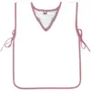Avental escolar (liso) Rosa 39X76Cm