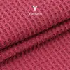 Tela de Waffle 230Gtr Rayón Poliéster Elástico Primavera Verano Camiseta Traje de Moda Tejido de Punto