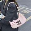 Bolsa Pequena Color Block Tecida com Letra Tendência para Mulheres 2025 Nova Versátil Transversal para o Dia a Dia
