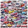 50 pegatinas transfronterizas populares para coches deportivos JDM, supercoches, equipaje, motocicletas