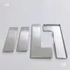 Cubierta de Clip para Puerta de Vidrio de Acero Inoxidable 304, Placa Pequeña de Cubierta de Clip para Puerta, Cubierta de Bisagra para Puerta de Vidrio, Clip Superior, Clip Inferior, Clip Curvo, Placa de Hebilla