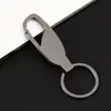 Llavero de metal para coche creativo hebilla para colgar en la cintura de hombre grabado pequeño regalo de empresa logotipo publicitario al por mayor