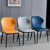 Mesa de jantar em ardósia, minimalista moderna de luxo leve, adequada para casas pequenas, mesa e cadeiras de jantar retangulares de alto padrão brilhantes