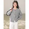 Estilo Preguiçoso Senso de Design Top Outono e Inverno Novo Estilo Roupas Femininas Nicho Chique Estiloso Redutor de Idade Emagrecimento