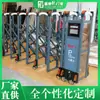 Puerta Eléctrica Sin Rieles Personalizada Fábrica Control Remoto Puerta Telescópica Eléctrica Aleación de Aluminio Foshan Puerta Telescópica Eléctrica