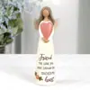 Adornos Transfronterizos de Dos Hermanas Nuevas Figuras de Estatua para el Hogar Decoraciones Regalo Conmemorativo de Amistad Artesanías de Resina