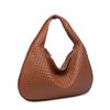 Bolso Tejido Francés de Nicho Transfronterizo Bolso de Mano Atmosférico para Mujer que Combina con Todo Bolso de Mano para Axila de un Solo Hombro con Textura