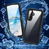 Funda Impermeable de Pimiento Rojo para Samsung A27-5G, Funda Protectora para Natación y Buceo al Aire Libre, Funda Protectora Anticaídas