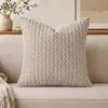 Capas de almofada lisas com textura de bolhas mais vendidas da Amazon para sofás de sala de estar, almofadas de cabeceira de quarto