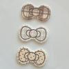 Nuevos accesorios de lazo a cuadros Mikhado, horquillas para el pelo hechas a mano, pegamento en crema, fundas para teléfono móvil, agujeros para zapatos