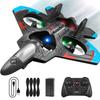 Aeronave de control remoto 4DRC transfronteriza V32 resistente a caídas de cuatro ejes caza juguete planeador aeronave flotante espuma dron