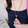 Collar Ajustable de Moda con Empalme Divertido de Tela para Mujer Diseño Nicho Cadena Clavícula Pulsera Envolvente Multicapa Accesorios