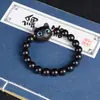 Pulseira de Gato Personalizada de Sândalo Verde e Sândalo Roxo, Produto Cultural e de Entretenimento, Estilo Popular para Atrair Clientes, Presente para Parentes e Amigos, Pequeno Presente