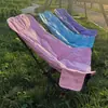 Silla lunar acolchada de respaldo alto, silla portátil para picnic y camping, silla para dibujar en la playa, silla plegable acolchada ajustable en tres posiciones