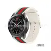 Para Samsung galaxy watch Correa de Cuero Correa de Cuero de Lona Samsung Correa de Cuero de 46 mm