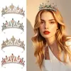 Nuevos Accesorios para Adultos, Diadema Grande de Corona Nupcial para Niños, Diadema de Pedrería, Accesorios para el Cabello Hechos a Mano de Princesa, Pasador de Amazon
