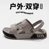 Sandalias para Hombre 2026 Verano Nuevo Estilo Antideslizantes Resistentes al Desgaste Transpirables para Conducir Sandalias de Playa para Exteriores para Hombre